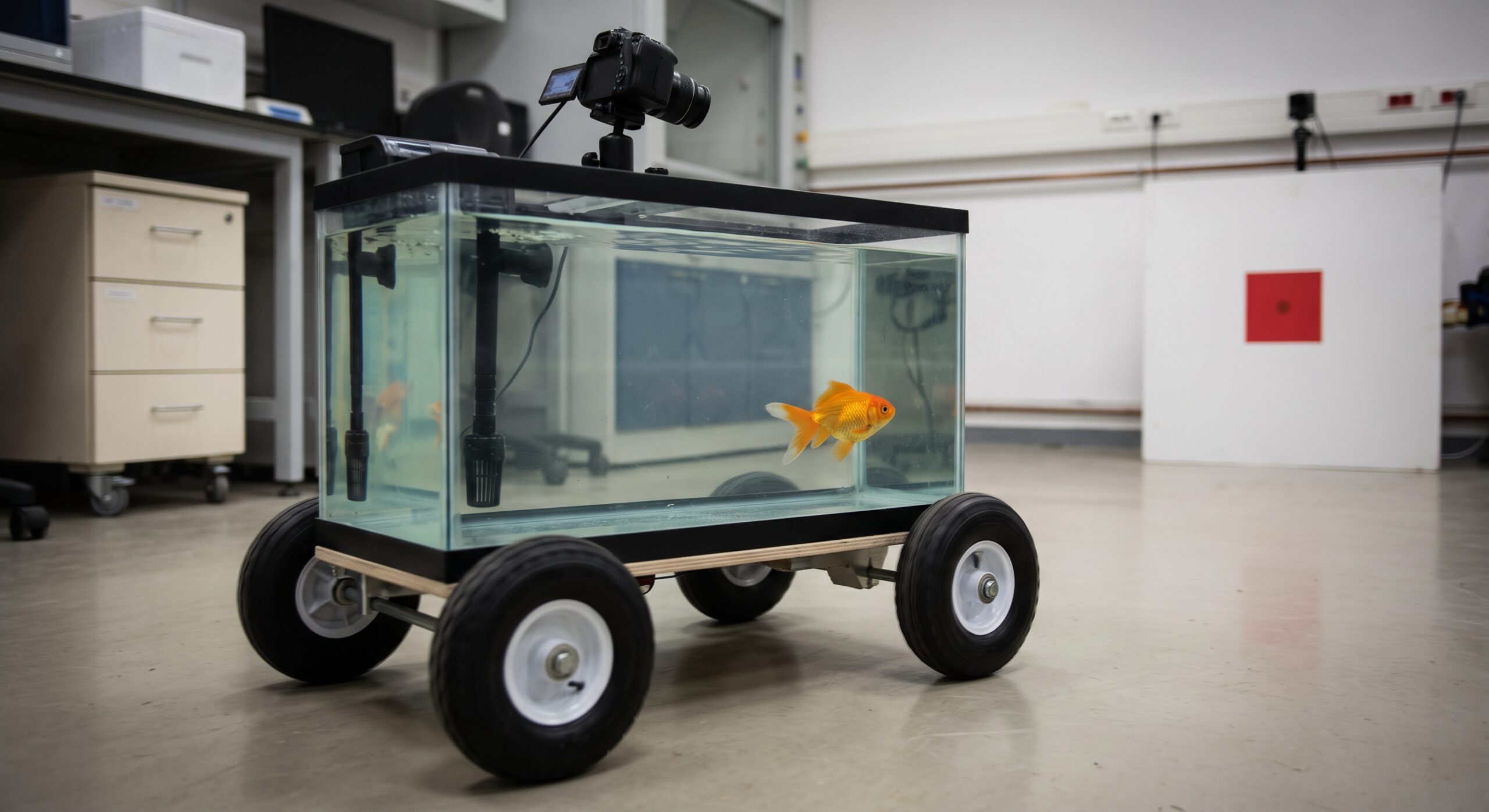Scientists Taught Goldfish to Drive. AI Knew What It Wanted.