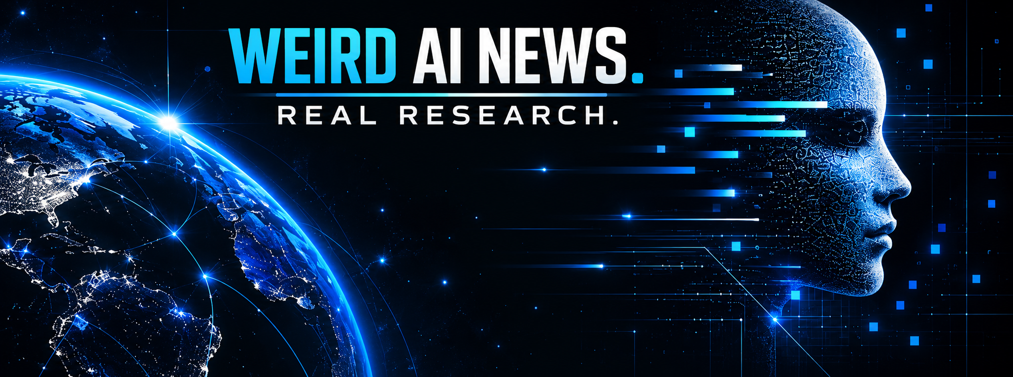 The Machine Report masthead with AI profile and Use AI. Don't Trust It. tagline