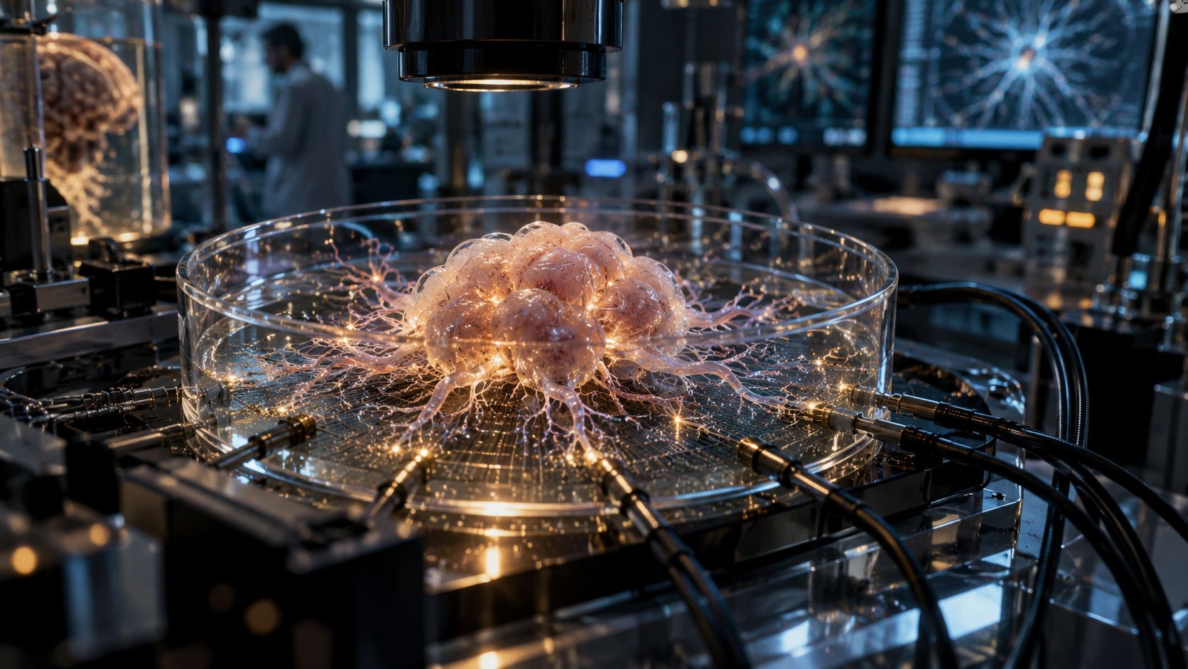 They’re Running AI On Human Brain Cells