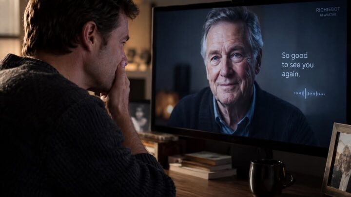 His Father Died. So He Rebuilt Him With AI.