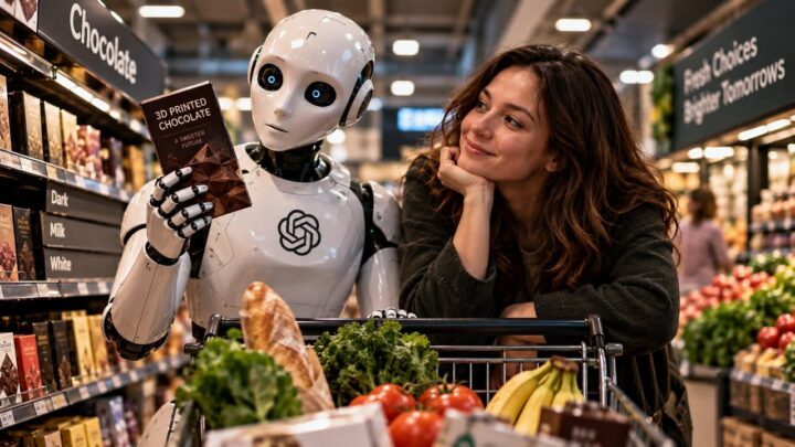 Scientists Took GPT Grocery Shopping. It Had Opinions About 3D-Printed Chocolate.